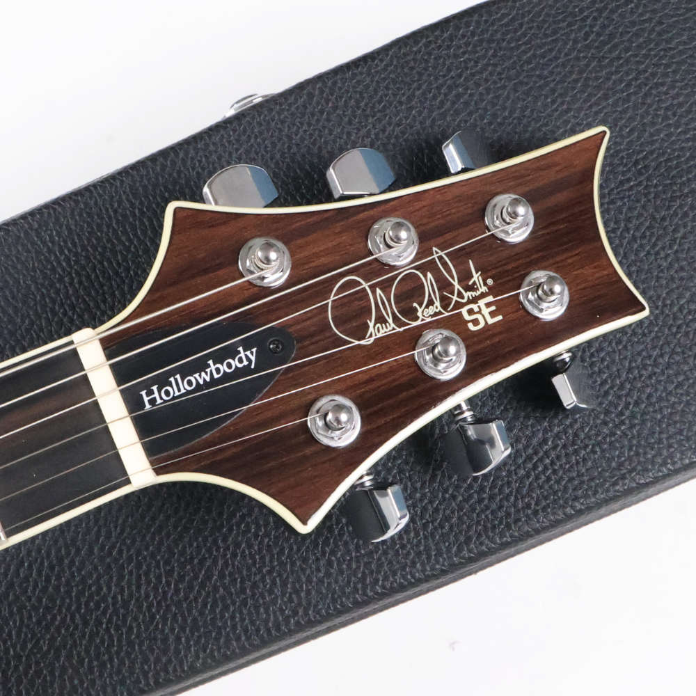 【中古】 エレキギター PRS SE HollowBody II Charcoal Burst 2019年製 2.72kg Paul Reed Smith ポールリードスミス ホロウボディー2 ヘッド画像
