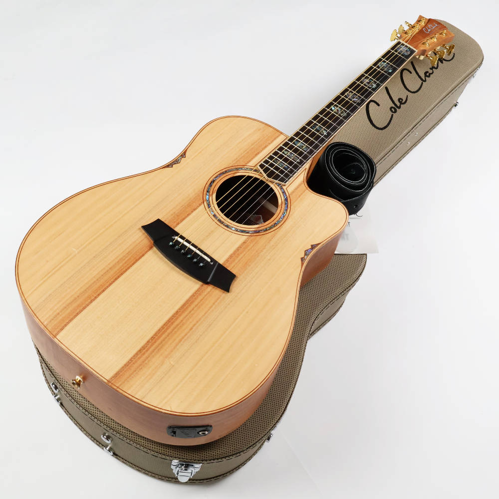 【中古】 アコースティックギター Cole Clark FL3EC-BB コールクラーク Bunyaトップ Australian Blackwoodバック＆サイド
