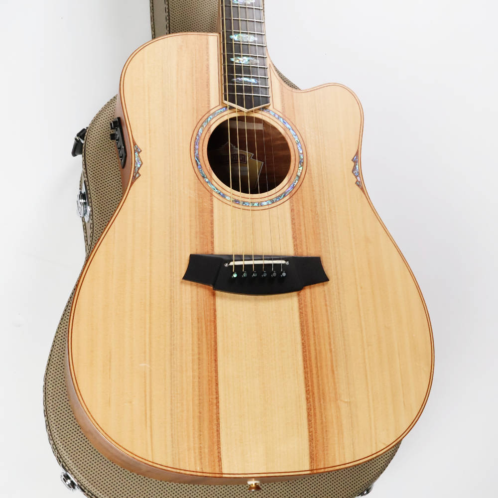 【中古】 アコースティックギター Cole Clark FL3EC-BB コールクラーク Bunyaトップ Australian Blackwoodバック＆サイド ボディバック画像