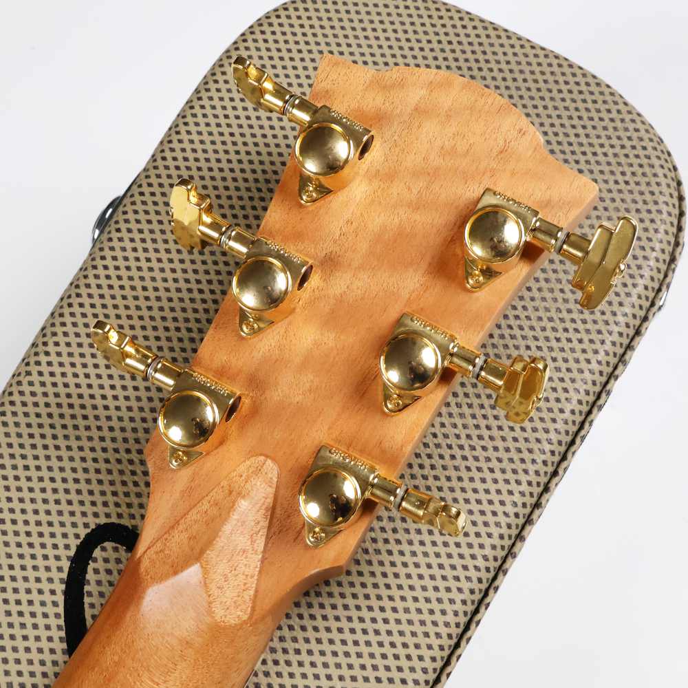 【中古】 アコースティックギター Cole Clark FL3EC-BB コールクラーク Bunyaトップ Australian Blackwoodバック＆サイド ヘッド裏画像