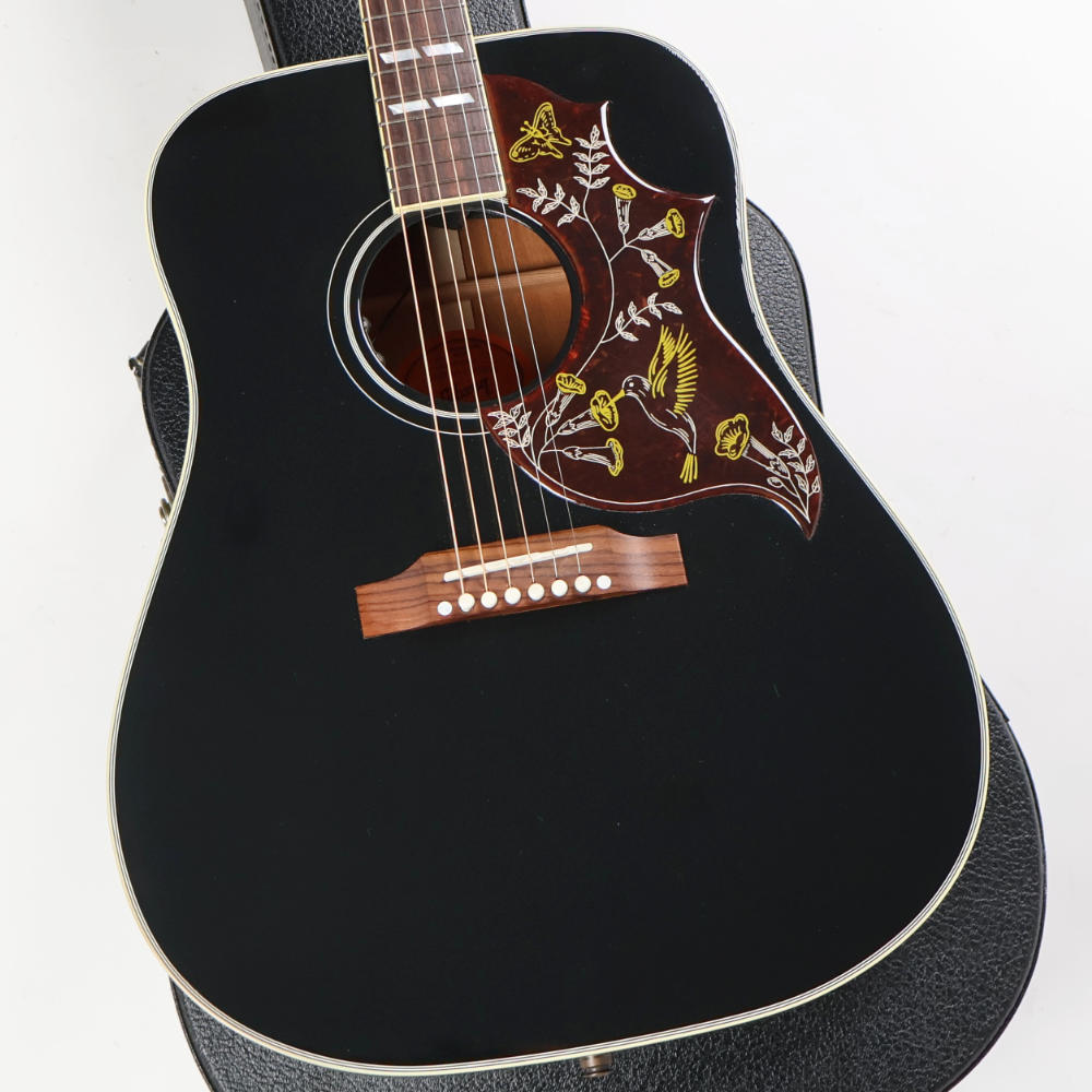 【中古】 アコースティックギター Gibson Custom Shop Hummingbird Ebony Limited 2017年製 ギブソン カスタムショップ ハミングバード エボニー ボディ画像
