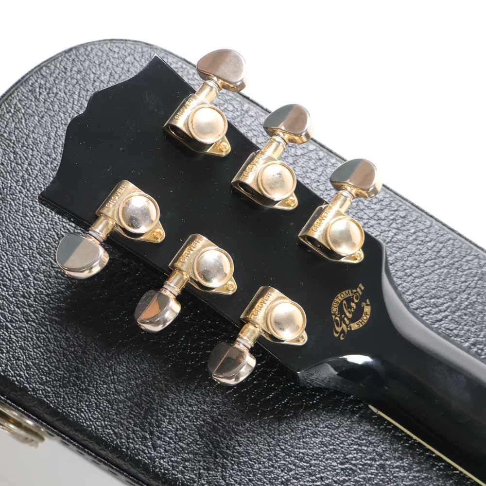 【中古】 アコースティックギター Gibson Custom Shop Hummingbird Ebony Limited 2017年製 ギブソン カスタムショップ ハミングバード エボニー ヘッド裏画像