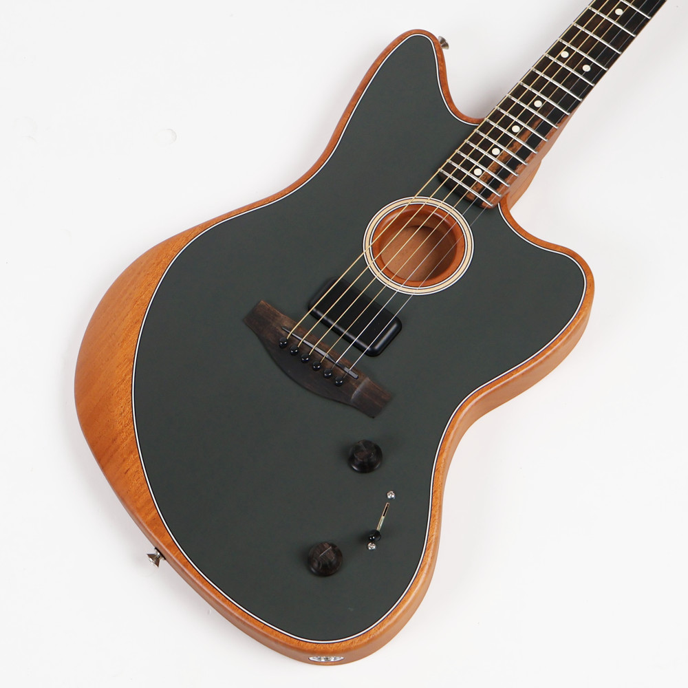 【中古】 Fender USA American Acoustasonic Jazzmaster Tungsten 2023年製 エレクトリックアコースティックギター ボディトップ