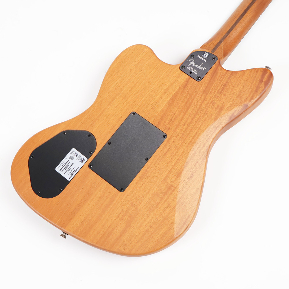 【中古】 Fender USA American Acoustasonic Jazzmaster Tungsten 2023年製 エレクトリックアコースティックギター ボディバック