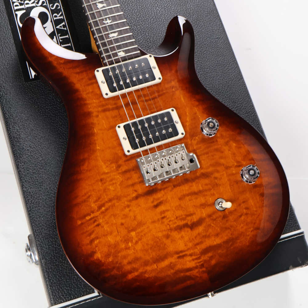 【中古】 エレキギター PRS CE 24 Burnt Amber Wraparound Smokeburst 2018年製 Paul Reed Smith ポールリードスミス ボディ画像 