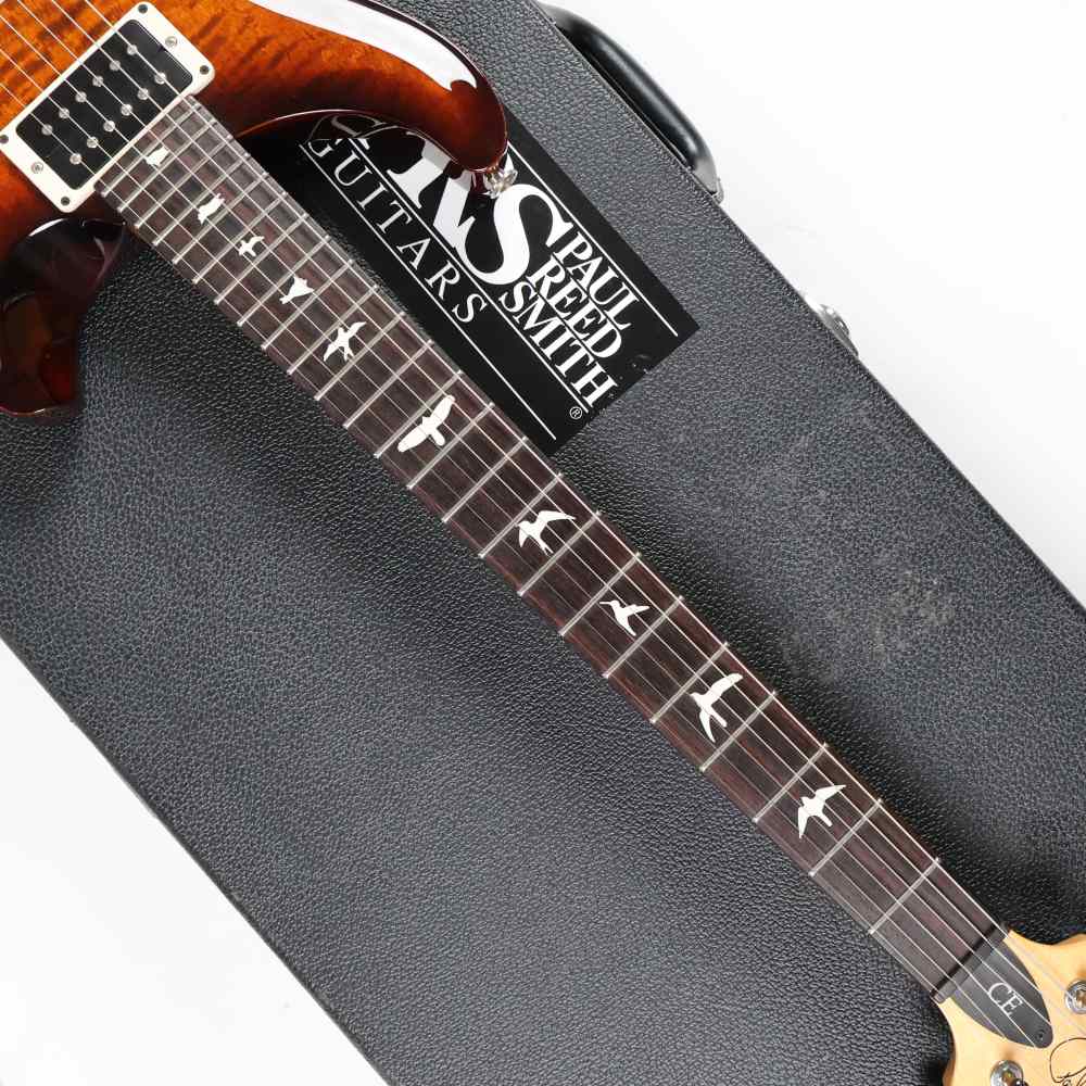 【中古】 エレキギター PRS CE 24 Burnt Amber Wraparound Smokeburst 2018年製 Paul Reed Smith ポールリードスミス ネック
