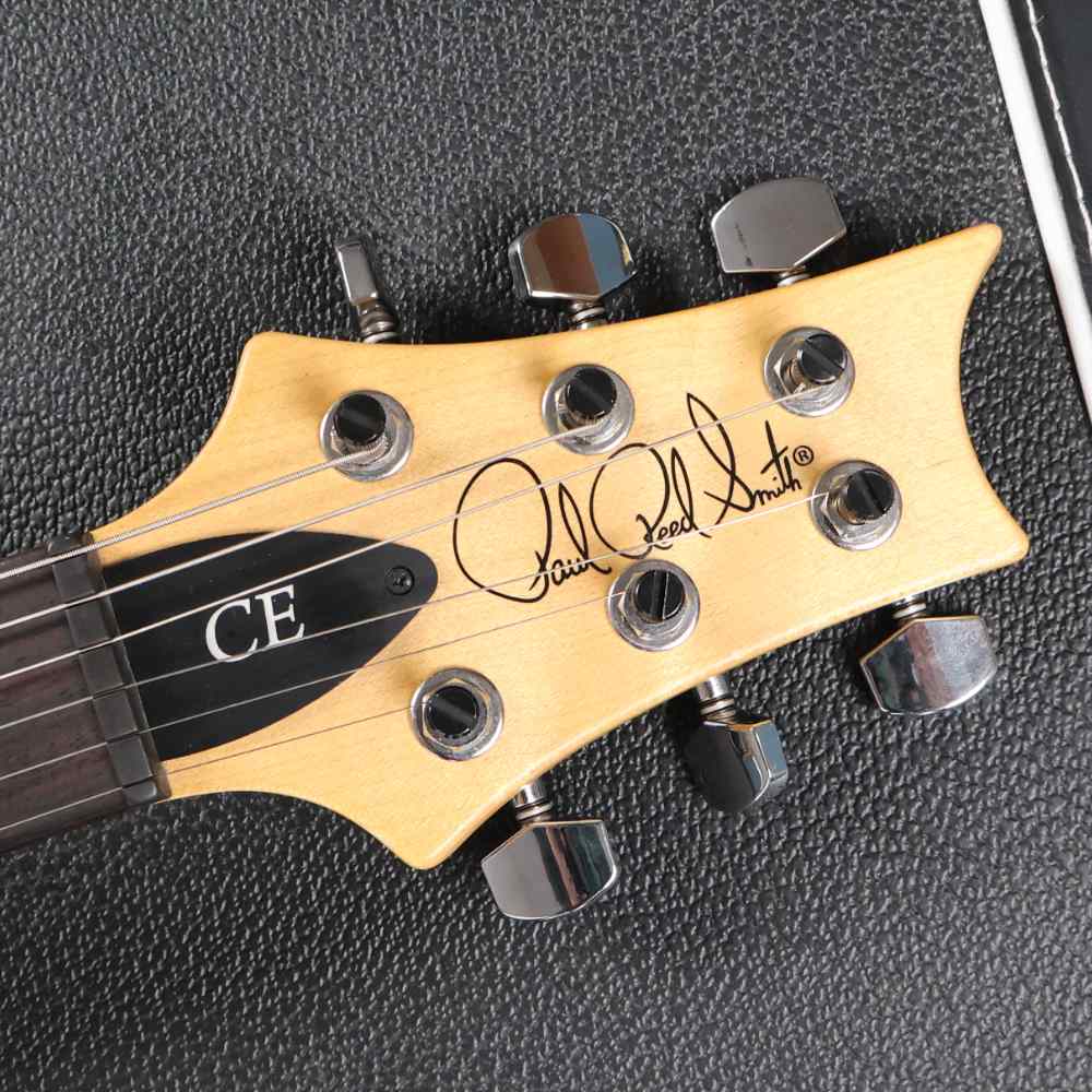 【中古】 エレキギター PRS CE 24 Burnt Amber Wraparound Smokeburst 2018年製 Paul Reed Smith ポールリードスミス ヘッド画像