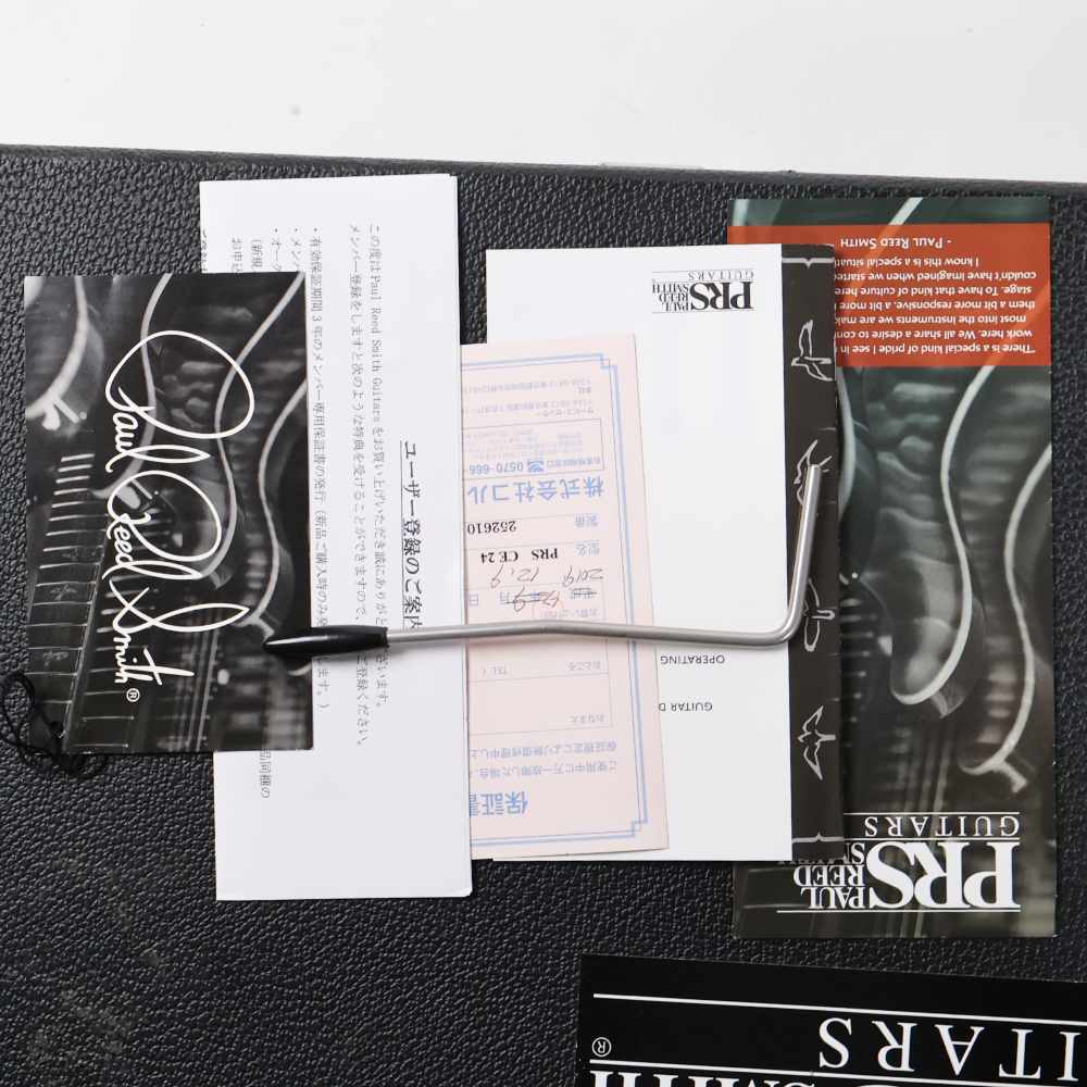 【中古】 エレキギター PRS CE 24 Burnt Amber Wraparound Smokeburst 2018年製 Paul Reed Smith ポールリードスミス 付属品画像