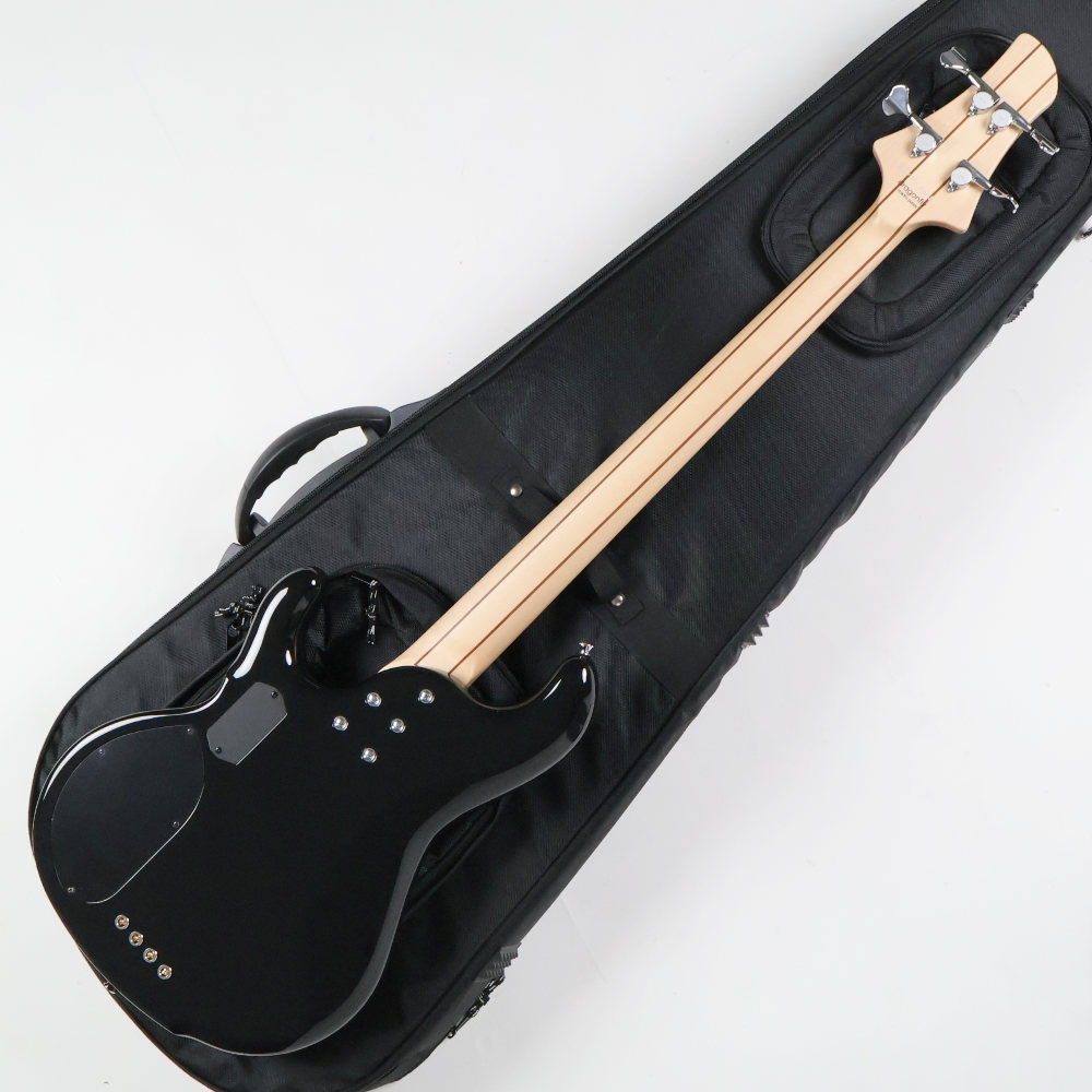 【中古】 dragonfly ドラゴンフライ CPS-5 CUSTOM QUILTED MAPLE 5A / ALDER TRANS LIGHT BLUE GROSS 4弦エレキベース ボディバック画像