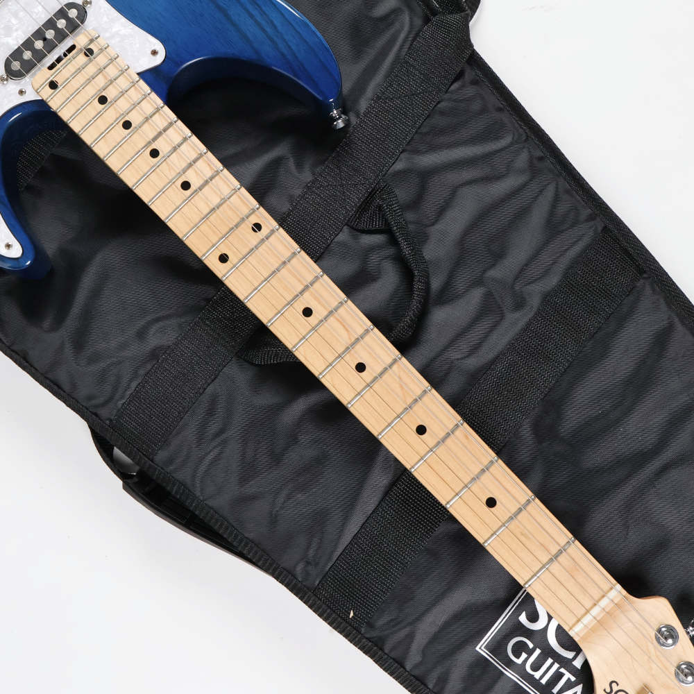 【中古】 エレキギター SCHECTER BH-1-STD-24 Deep Blue シェクター アッシュ材採用 MONSTER TONEピックアップ搭載 ネック