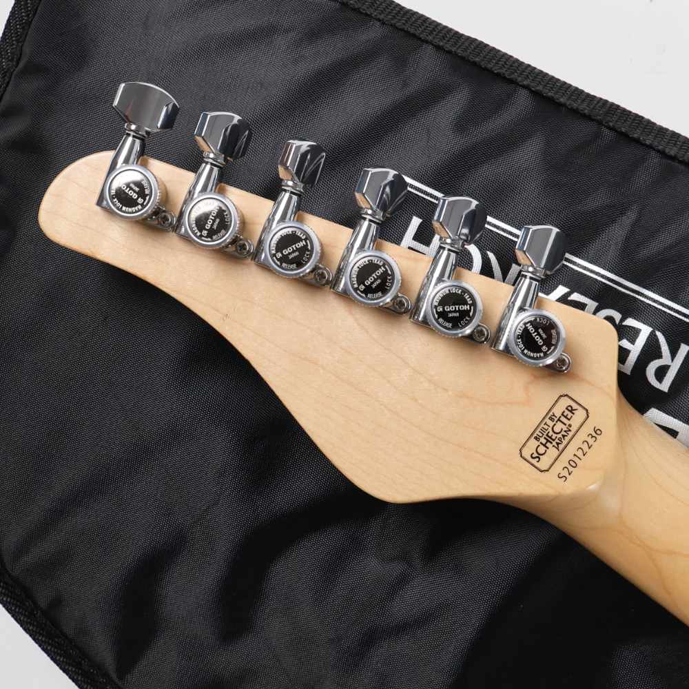 【中古】 エレキギター SCHECTER BH-1-STD-24 Deep Blue シェクター アッシュ材採用 MONSTER TONEピックアップ搭載 ヘッド裏画像