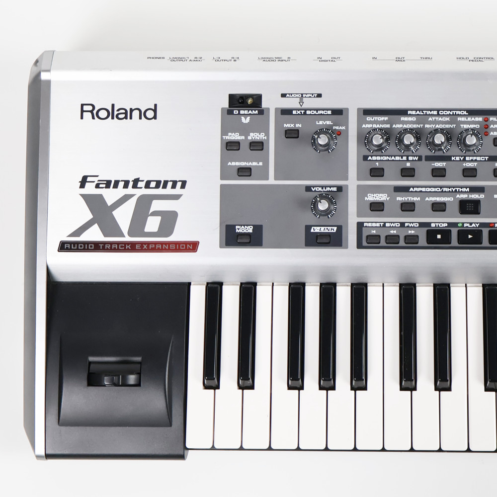 【中古】 シンセサイザー ROLAND FANTOM-X6 Audio Track Expansion ローランド コントロール