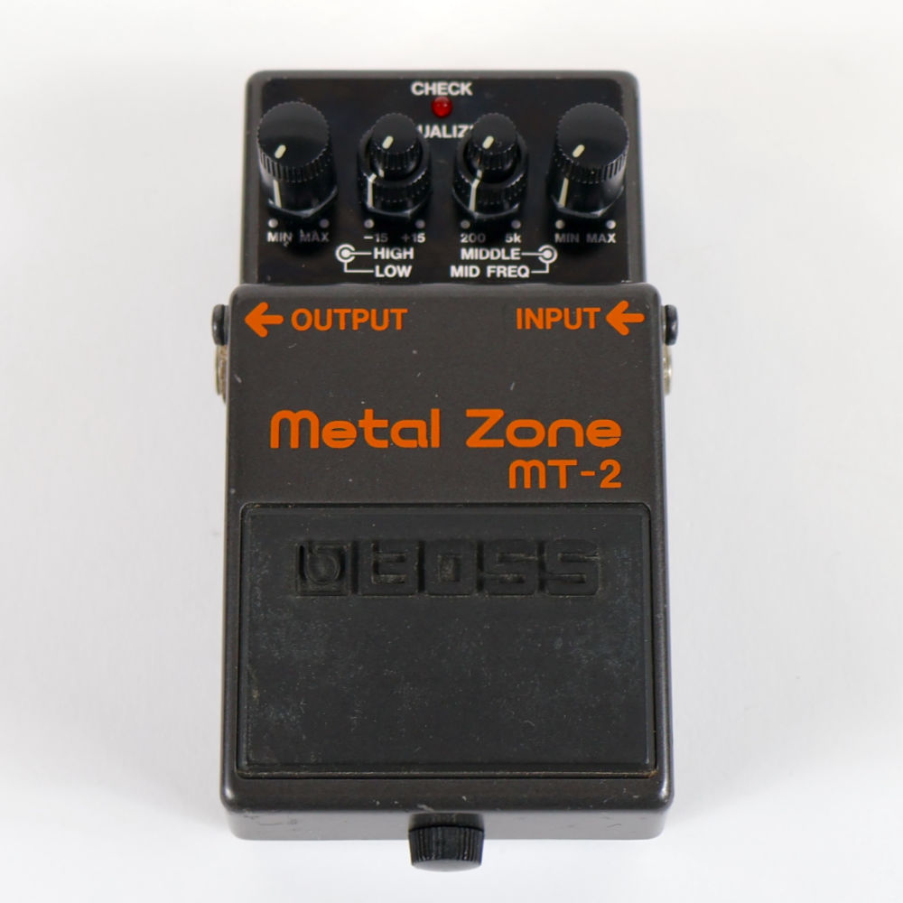【中古】メタルゾーン エフェクター BOSS MT-2 Metal Zone ボス ギターエフェクター