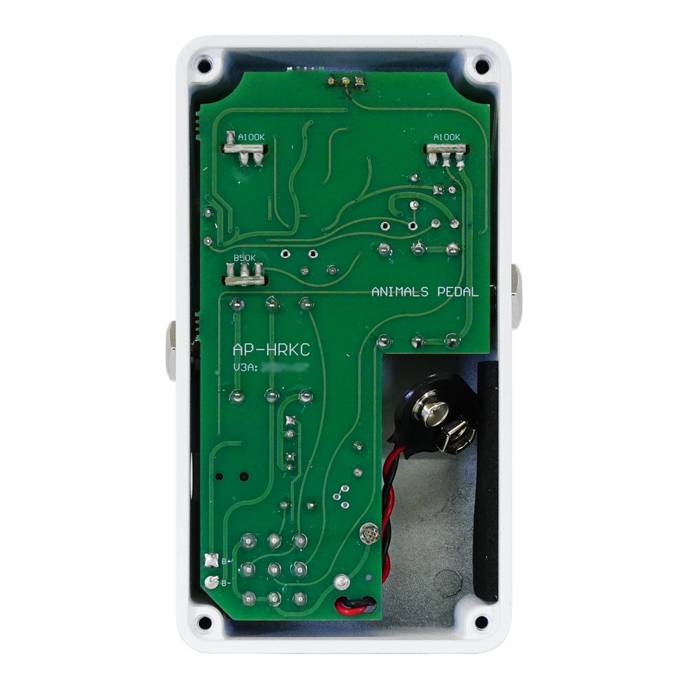Animals Pedal アニマルズペダル Custom Illustrated HRKC 数分間のエールを 朝屋 彼方 コンプレッサー ギターエフェクター 内部画像