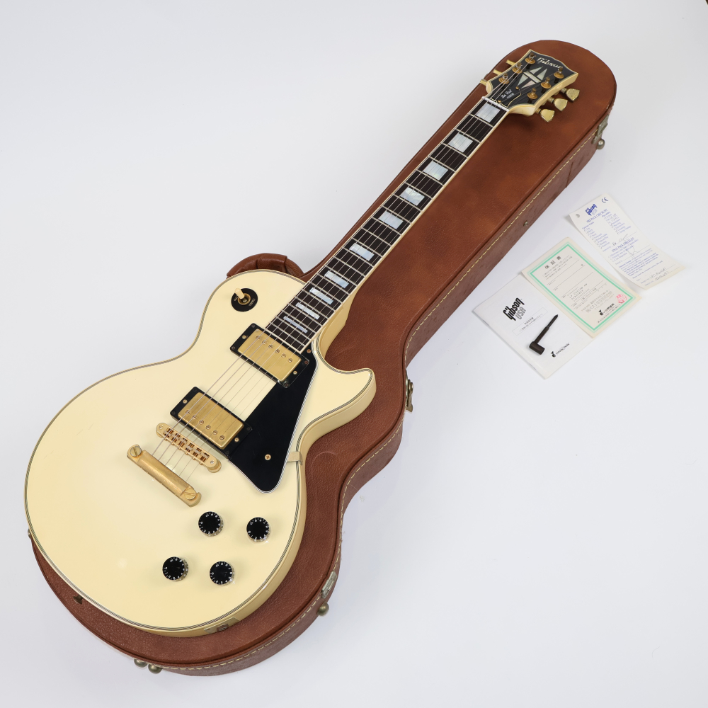 【中古】 エレキギター Gibson Les Paul Custom Alpine White 2000年製 ギブソン レスポールカスタム ホワイト
