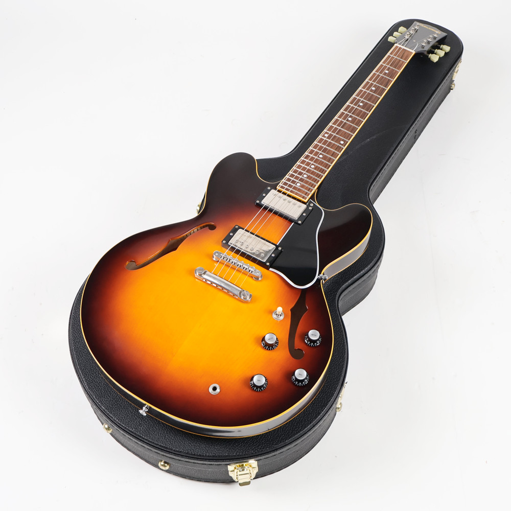 【中古】 エレキギター Edwards by ESP E-SA-160LTS Tabacco Sunburst エドワーズ セミアコースティックギター 335スタイル