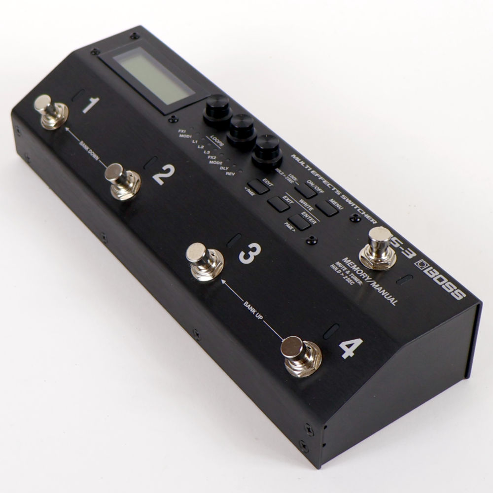 【中古】 BOSS MS-3 Multi Effects Switcher マルチエフェクター＆スイッチャーシステム 右サイド