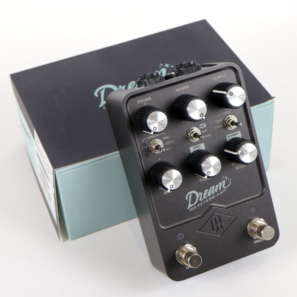 【中古】 Universal Audio UAFX Dream 65 Reverb Amplifier オーバードライブ アンプシミュレーター ギターエフェクター