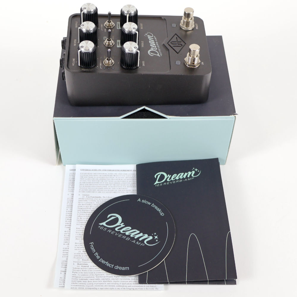 【中古】 Universal Audio UAFX Dream 65 Reverb Amplifier オーバードライブ アンプシミュレーター ギターエフェクター 付属品