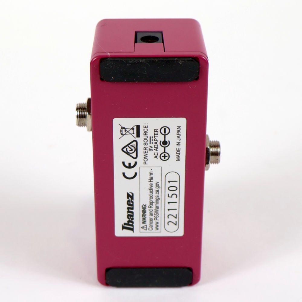 【中古】 IBANEZ ADMINI ANALOG DELAY MINI ギターエフェクター 裏面