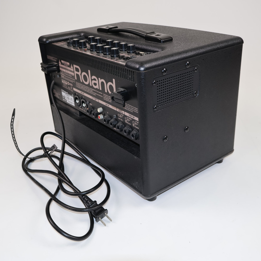 【中古】 アコギアンプ ローランド ROLAND AC-60 アコースティックギター用アンプ アコギアンプ 側面