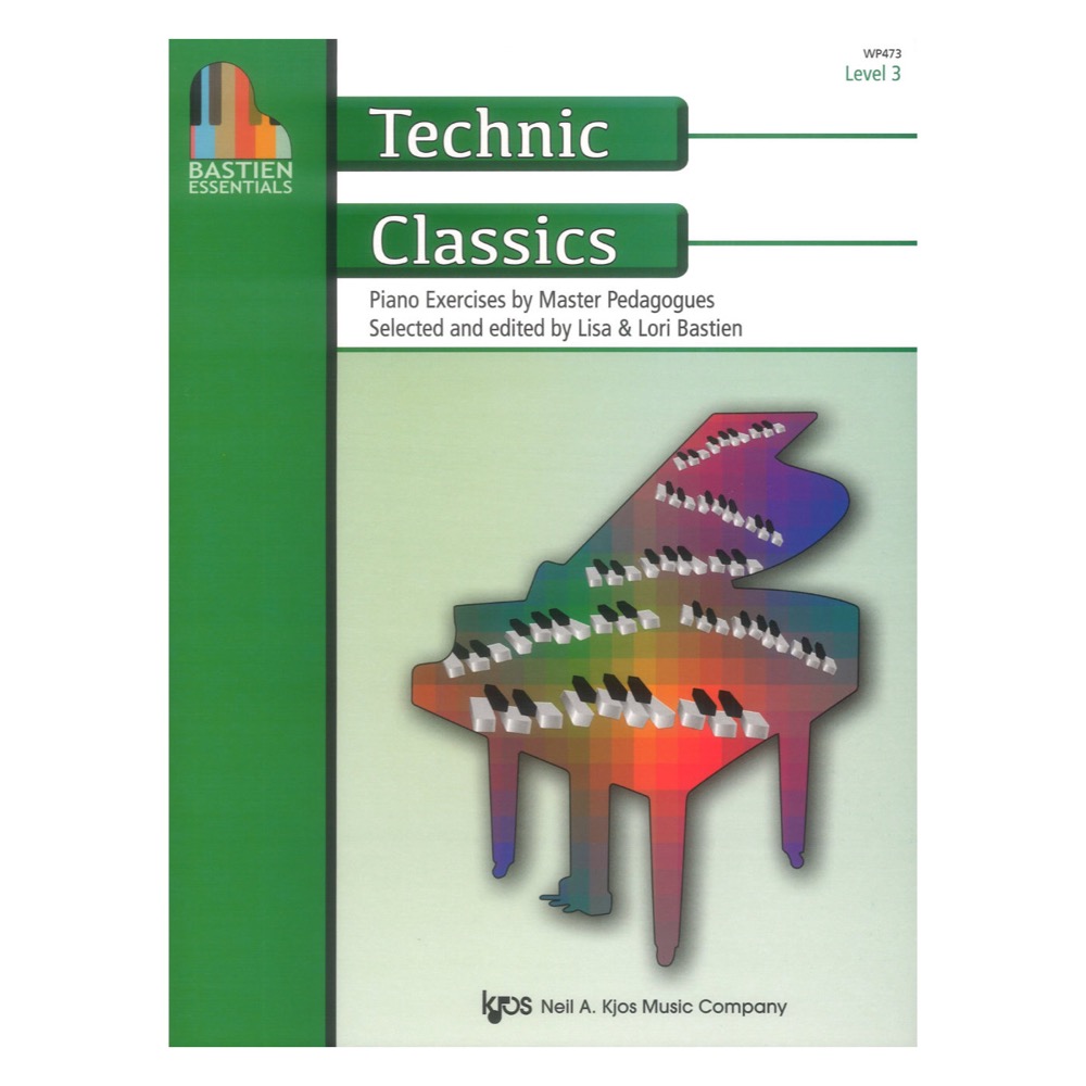 英語版 バスティンテクニッククラシックス レベル3 東音企画