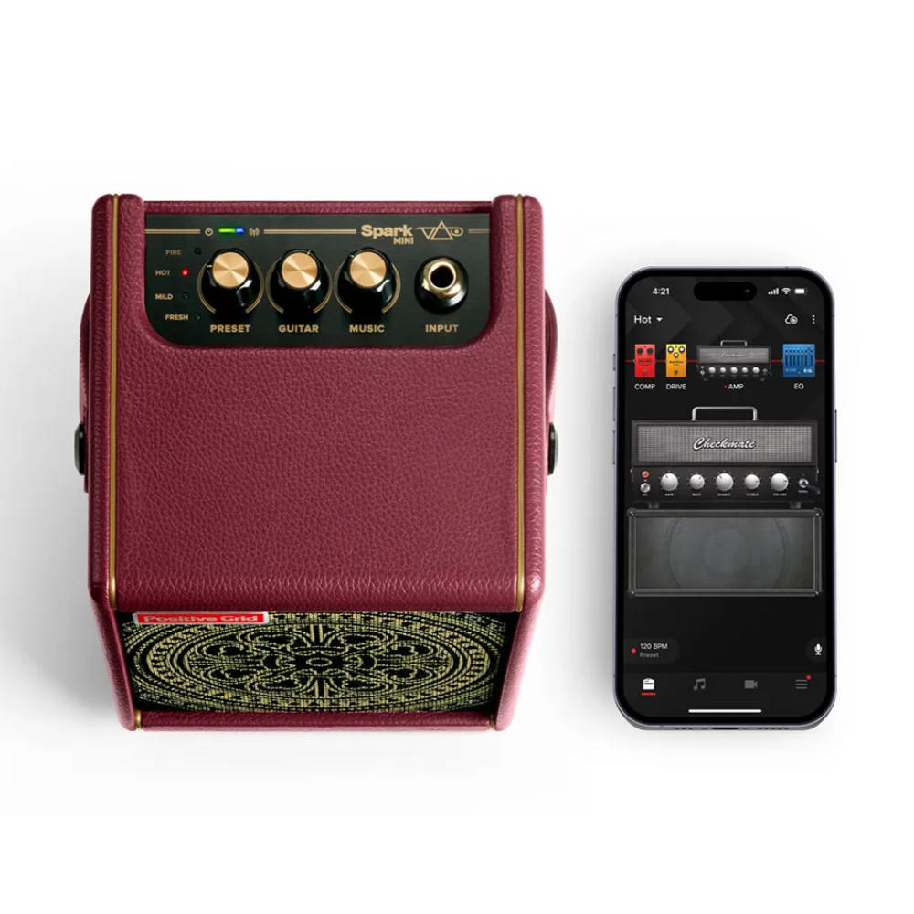Positive Grid ポジティブグリッド Spark MINI Vai 小型ギターアンプ ミニアンプ トップ画像