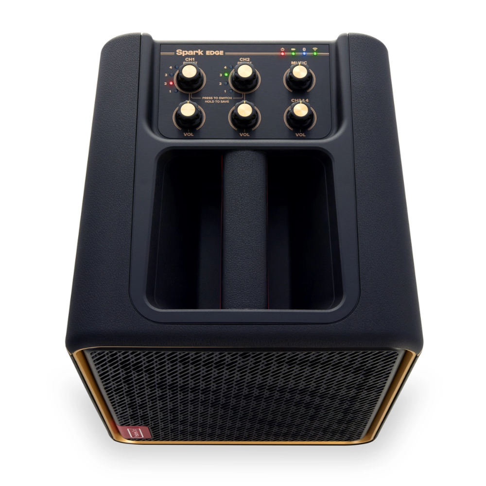 Positive Grid ポジティブグリッド Spark EDGE オールインワンパフォーマンスマシン ギターアンプ ベースアンプ トップ画像