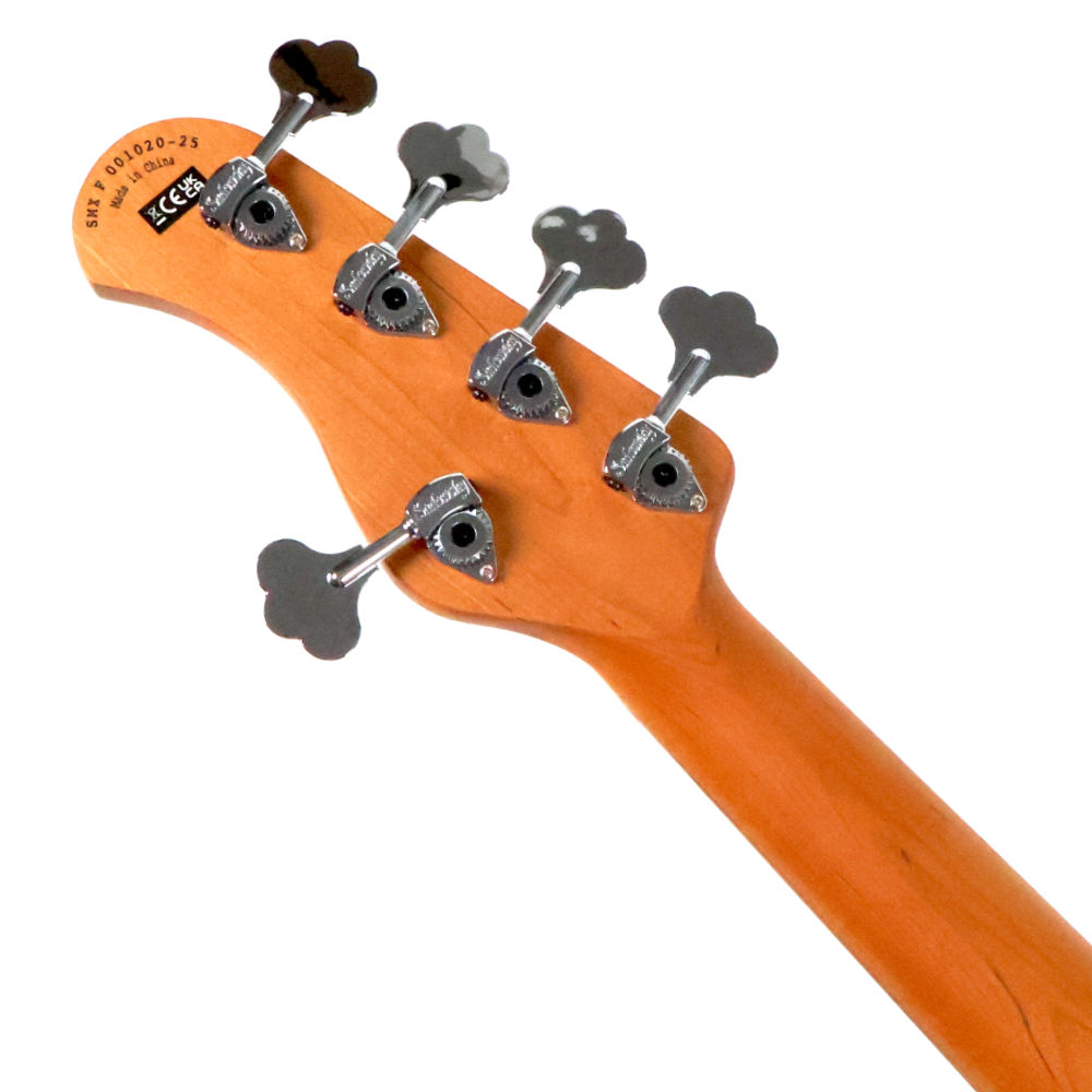 Sadowsky サドウスキー MetroExpress MX21 VJ5 Morado Fingerboard Ocean Blue Metallic 5弦エレキベース ヘッド裏