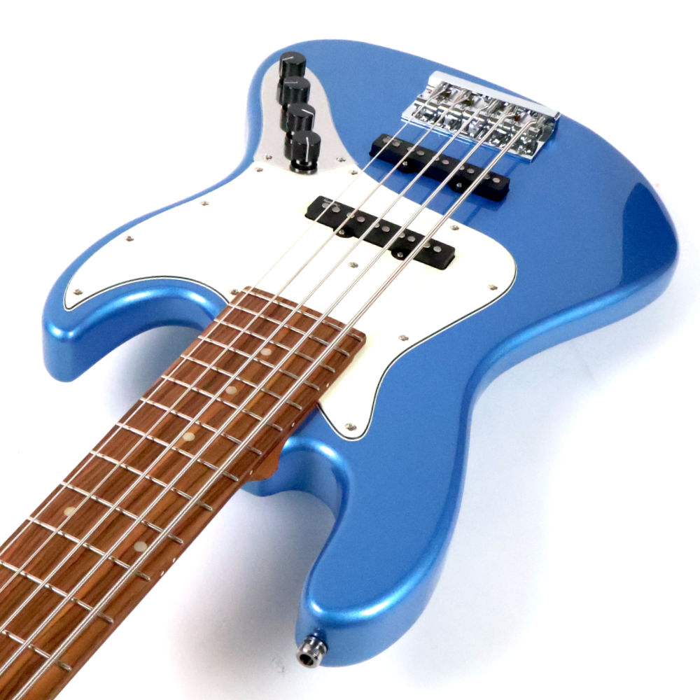 Sadowsky サドウスキー MetroExpress MX21 VJ5 Morado Fingerboard Ocean Blue Metallic 5弦エレキベース カッタウェイ側