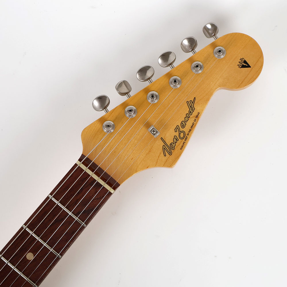 【中古】 エレキギター Vanzandt  STV-R2 Vintage White 2017年製 ST 60sスタイル アルダーボディー マダガスカルローズウッド指板 ヴァンザント ヘッド