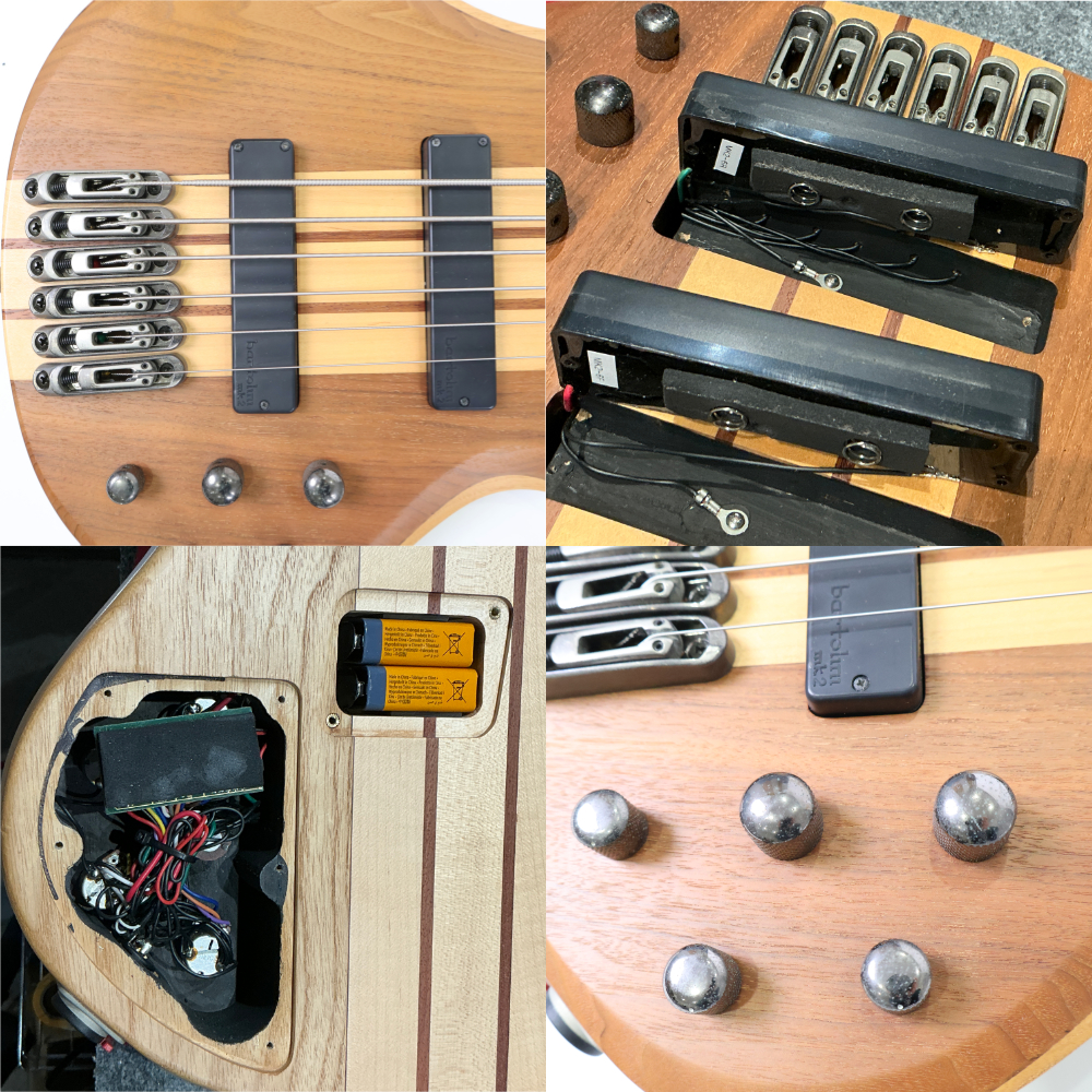 【中古】 エレキベース IBANEZ BTB676 NTF 6弦ベース スルーネック 3バンドEQ搭載 アイバニーズ 詳細画像