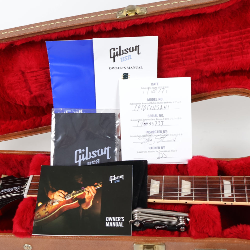 【中古】 エレキギター Gibson Les Paul Traditional 2017 T Heritage Cherry Sunburst 2017年製 レスポール トラディショナル ギブソン 付属品