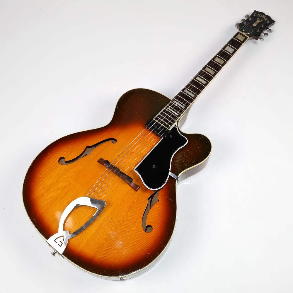 【中古】 GUILD ギルド A-150 Mod. 1960年製 フルアコースティックギター 詳細画像