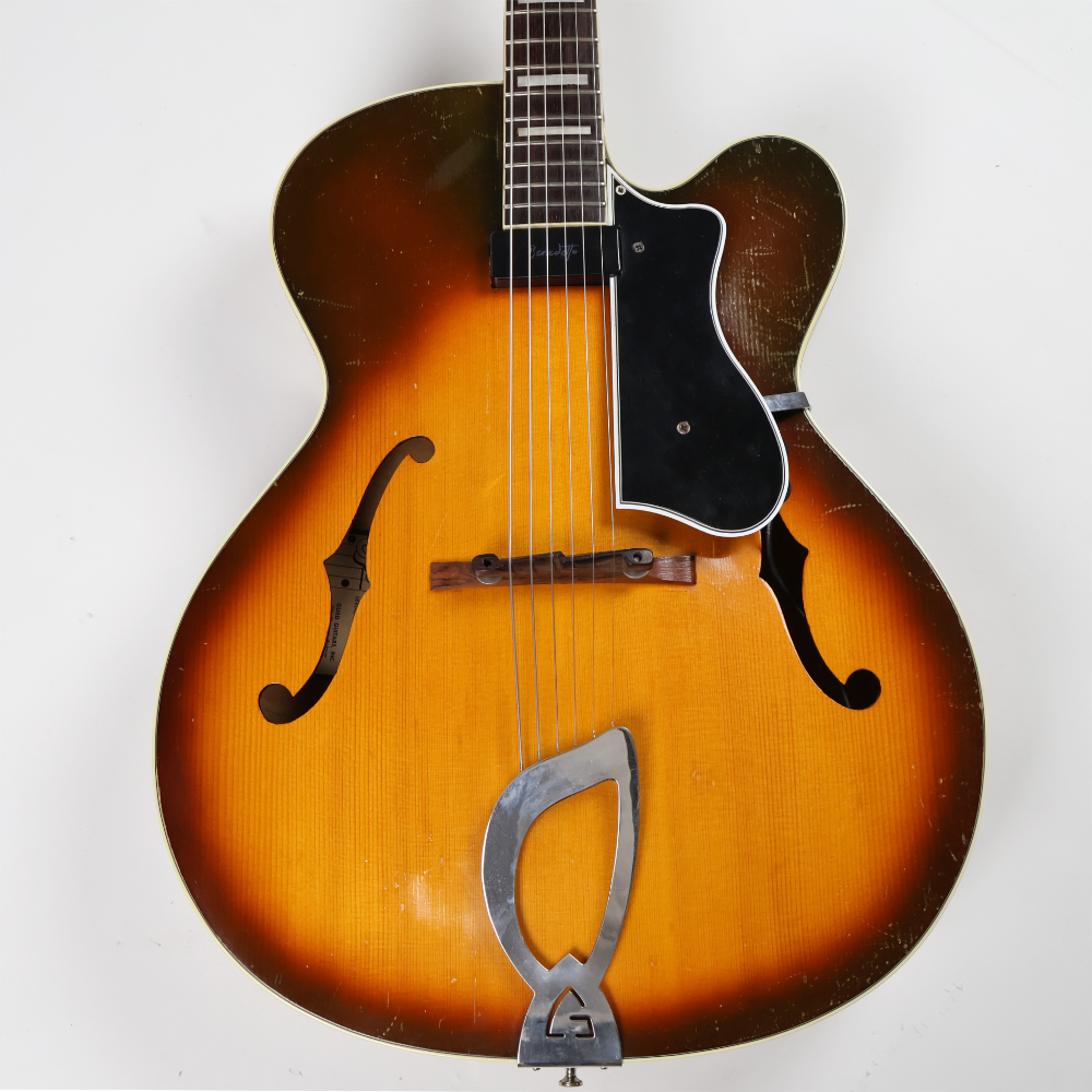 【中古】 GUILD ギルド A-150 Mod. 1960年製 フルアコースティックギター 詳細画像