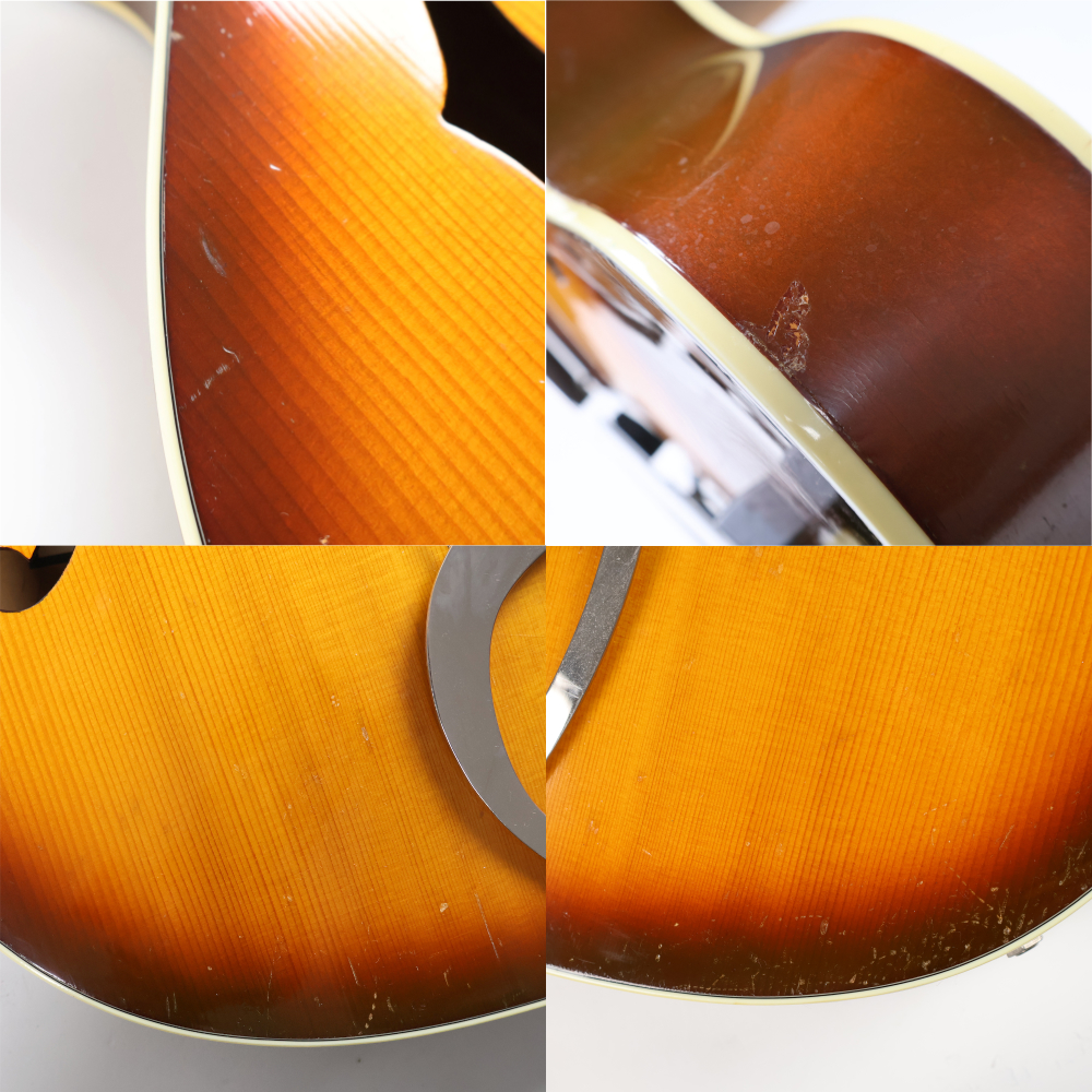 【中古】 GUILD ギルド A-150 Mod. 1960年製 フルアコースティックギター 詳細画像