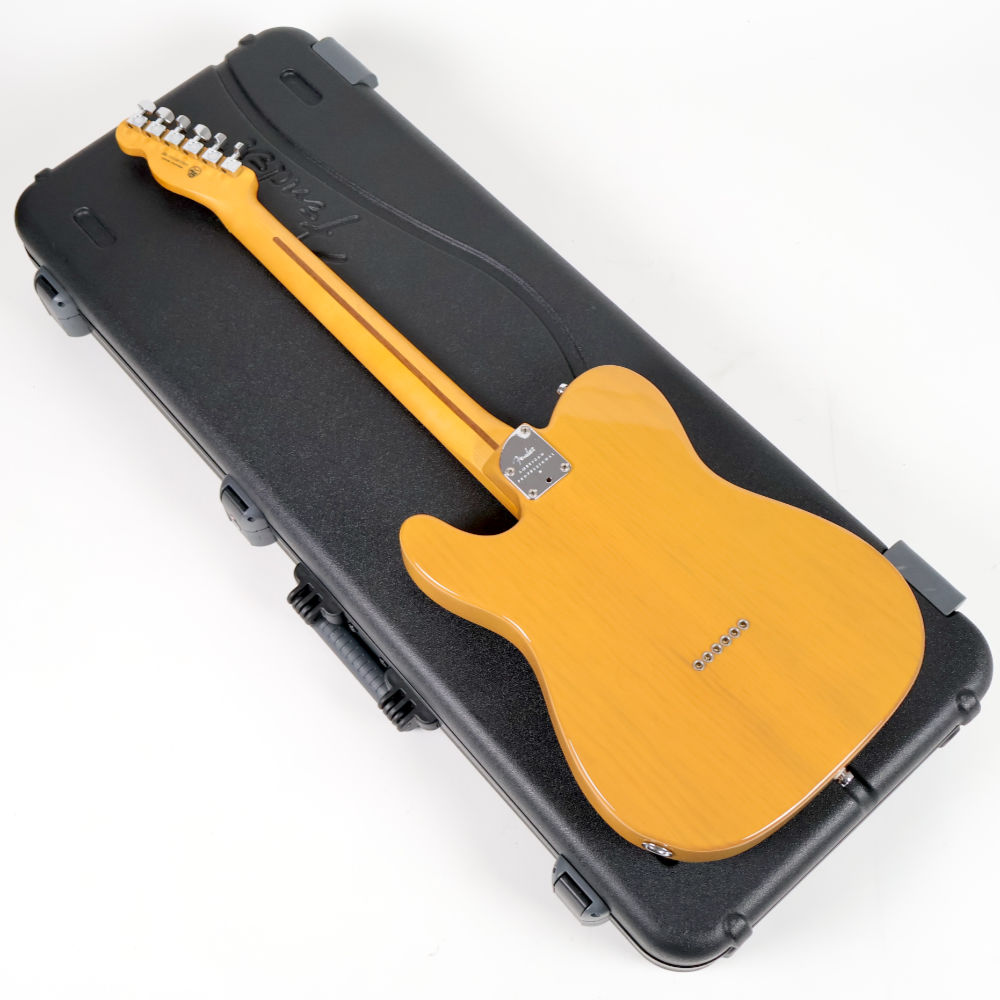 【中古】 エレキギター Fender American Professional II Telecaster Butterscotch Blonde 3.08kg 2021年製 フェンダー アメリカンプロフェッショナル2 テレキャスター バタースコッチブロンド ボディバック