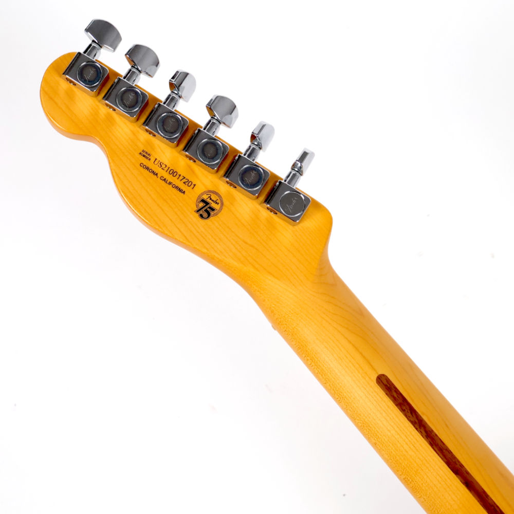 【中古】 エレキギター Fender American Professional II Telecaster Butterscotch Blonde 3.08kg 2021年製 フェンダー アメリカンプロフェッショナル2 テレキャスター バタースコッチブロンド ヘッド裏