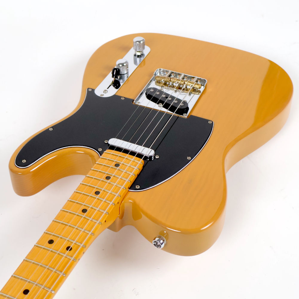 【中古】 エレキギター Fender American Professional II Telecaster Butterscotch Blonde 3.08kg 2021年製 フェンダー アメリカンプロフェッショナル2 テレキャスター バタースコッチブロンド ネックジョイント側