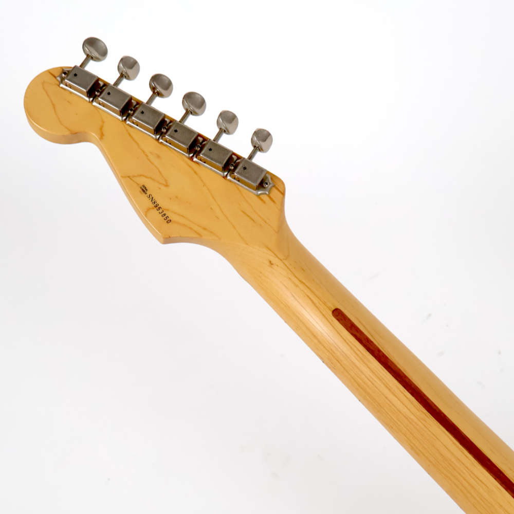 【中古】 エレキギター FENDER USA Stratcaster Eric Clapton with Lace Sensor Black 1998年製 フェンダー エリック・クラプトン ブラッキー ヘッド裏