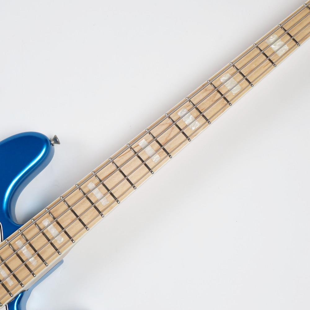 【中古】 エレキベース Vanzandt JBV-Custom Lake Placid Blue ヴァンザント ジャズベーススタイル 指板