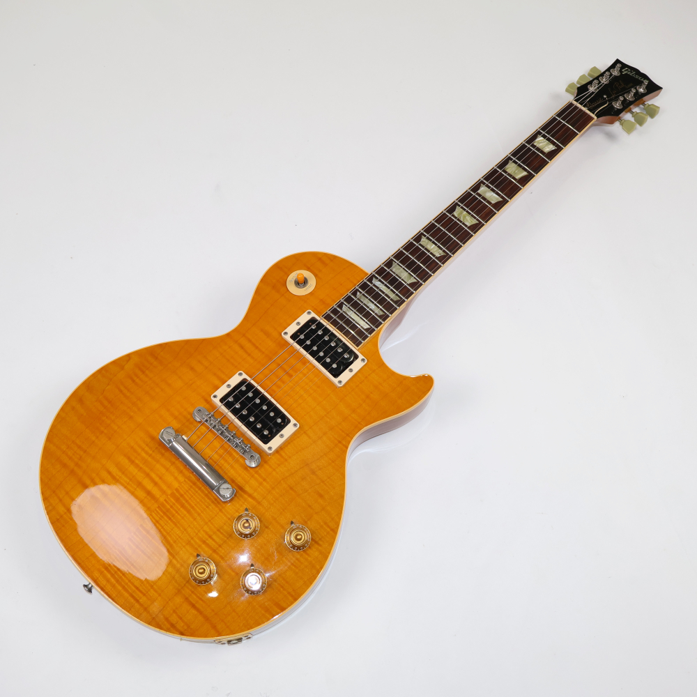 【中古】 エレキギター Gibson Les Paul Classic Premium Plus Trans Amber 1994年製 ギブソン レスポールクラシックプレミアムプラス 詳細画像
