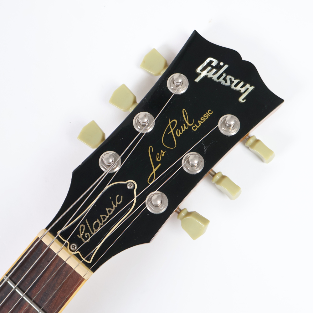 【中古】 エレキギター Gibson Les Paul Classic Premium Plus Trans Amber 1994年製 ギブソン レスポールクラシックプレミアムプラス 詳細画像