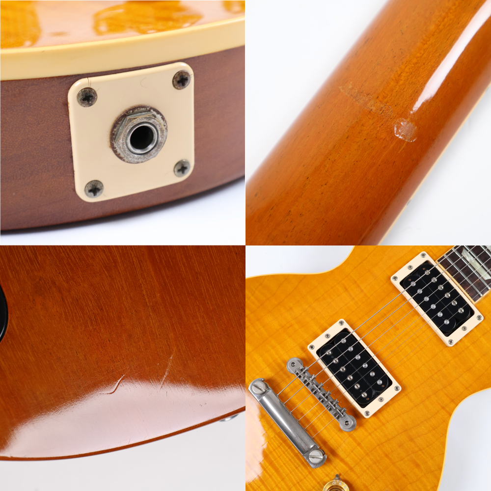 【中古】 エレキギター Gibson Les Paul Classic Premium Plus Trans Amber 1994年製 ギブソン レスポールクラシックプレミアムプラス 詳細画像