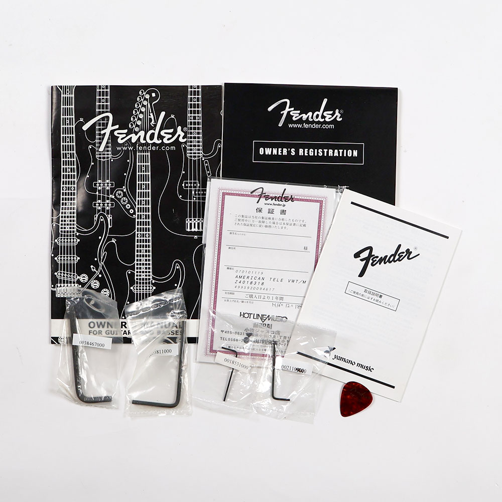 【中古】 エレキギター Fender American Telecaster Maple Fingerboard Vintage White 2004年製 フェンダー アメリカンテレキャスター アメスタ 付属品