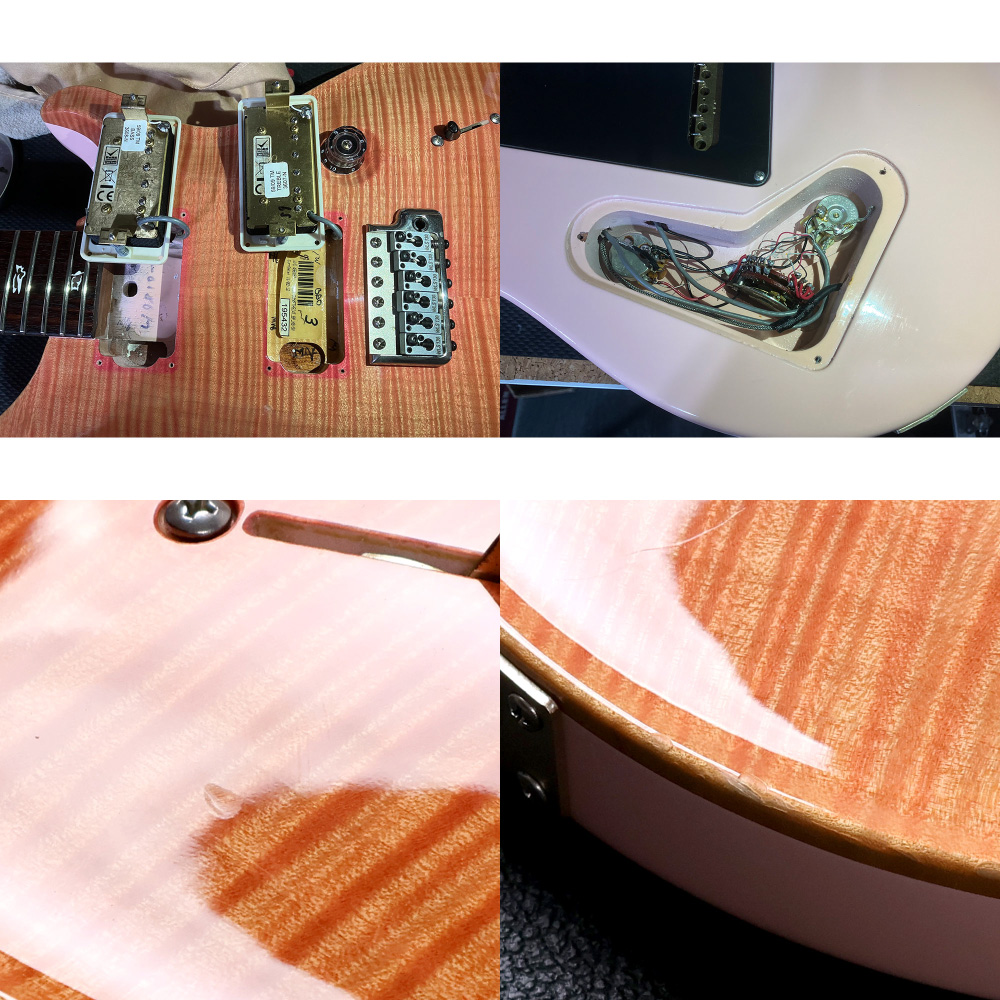 【中古】 エレキギター PRS Custom 24 10Top Bonnie Pink 2012年製 Paul Reed Smith ポールリードスミス カスタム24 ボニーピンク 59/09ピックアップ搭載 ピックアップ、打痕、傷など