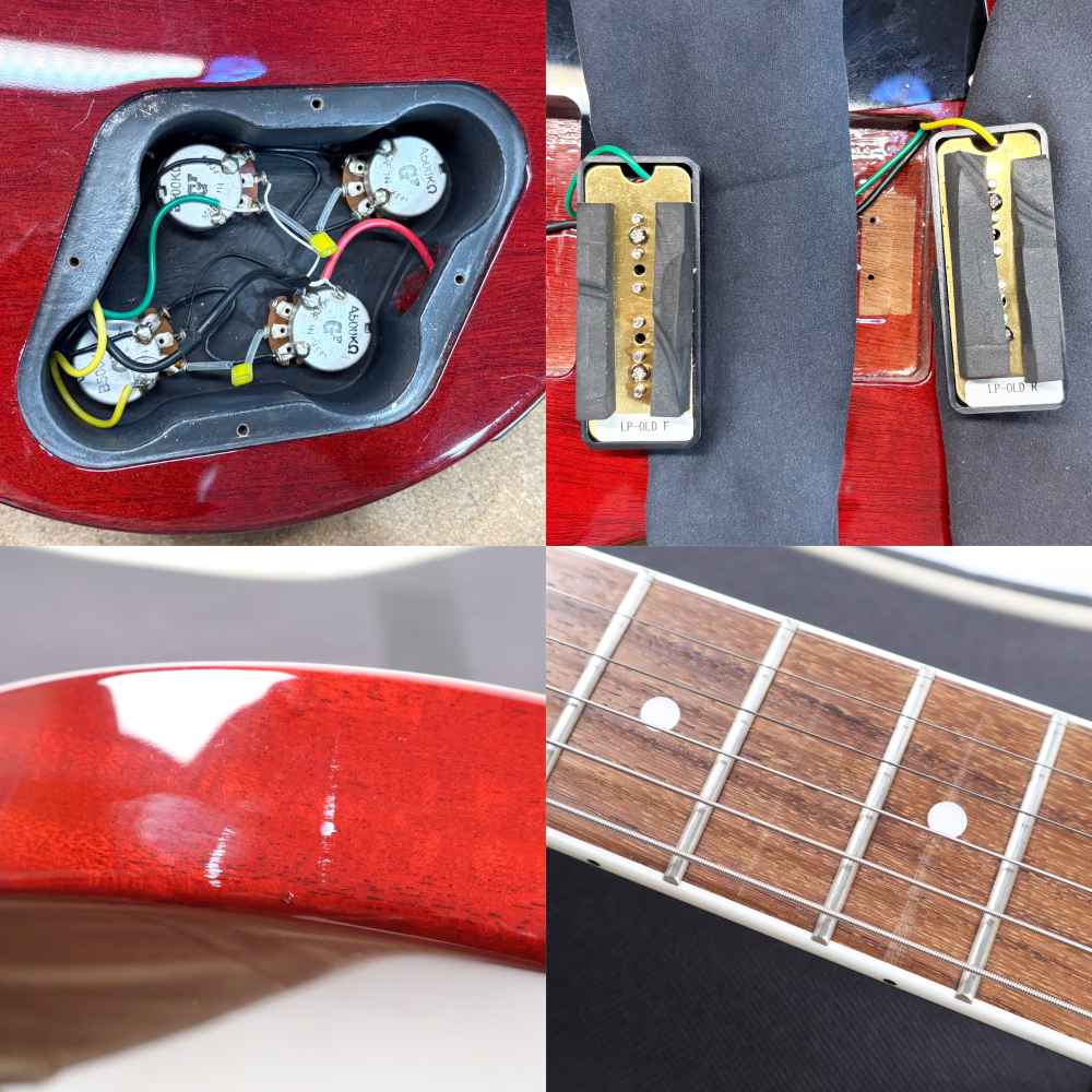 【中古】 エレキギター Tokai LSS-124 CH トーカイ LPスペシャルタイプ 東海楽器 Love Rock 内部 