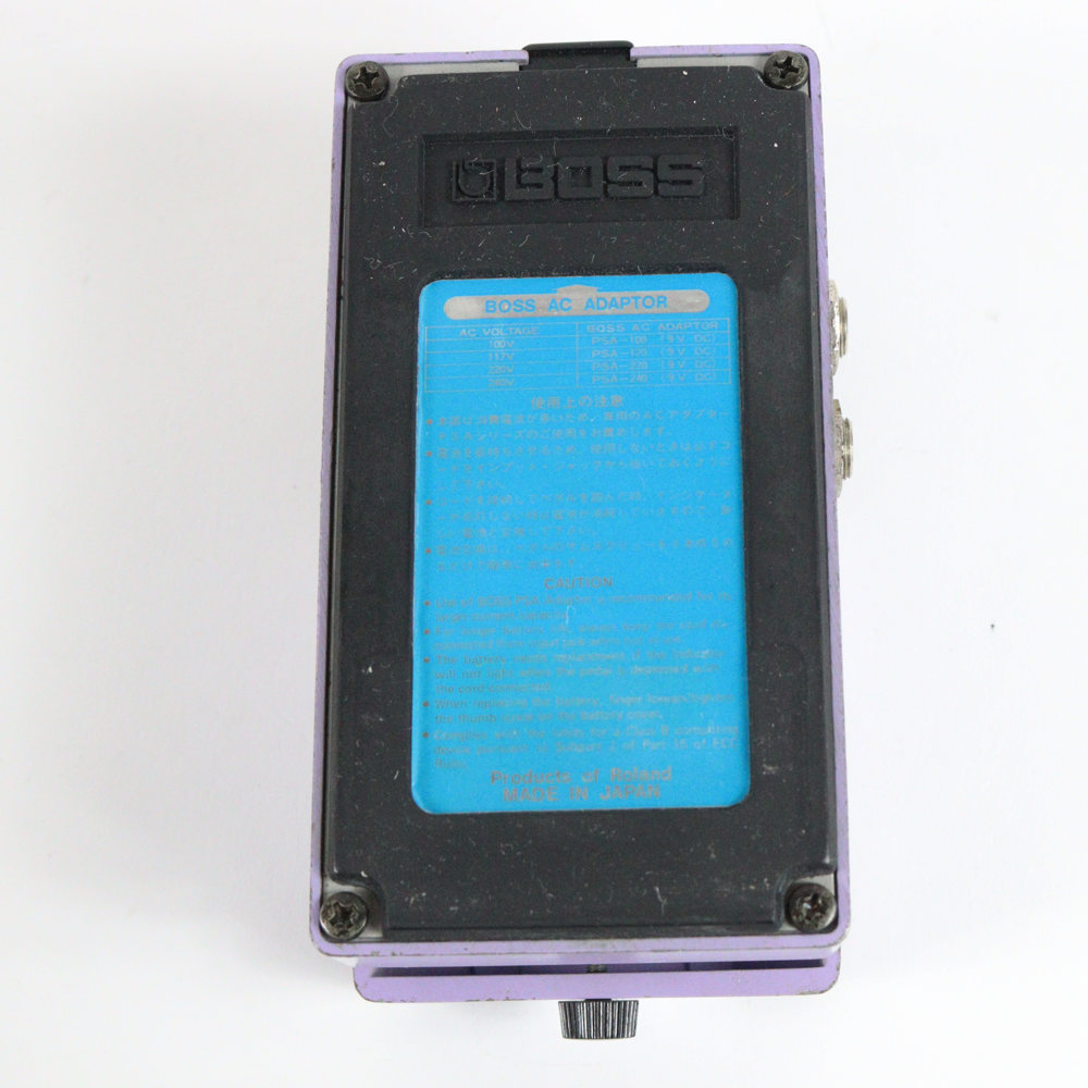 【中古】 ディメンション コーラス エフェクター BOSS DC-2 Dimension C ギターエフェクター 裏面