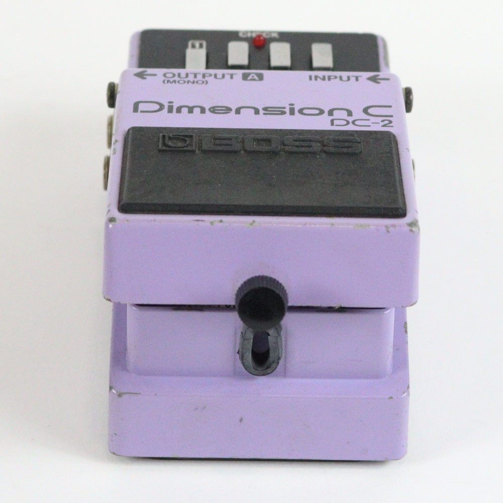 【中古】 ディメンション コーラス エフェクター BOSS DC-2 Dimension C ギターエフェクター 側面