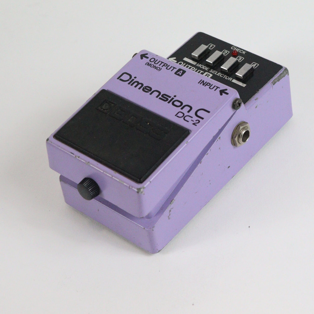 【中古】 ディメンション コーラス エフェクター BOSS DC-2 Dimension C ギターエフェクター 側面